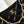 24a hobo bag 32cm black calfskin gold hardware