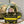 CD Flame Yellow 17 Lady Dior Bag Canvas 336745