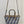 MINI ROLL BAG 15 MIDNIGHT BLUE MIX WHITE FF JACQUARD FABRIC