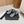 CC WOVEN FLIP FLOP WHITE MIX BLACK SHEEPSKIN