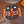 LV MULE RED MIX ORANGE DAMIER MONOGRAM CALFSKIN