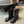 Loewe knight boots black sheepskin 478450