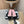 cc mule pink tweed sequin black patent calfskin
