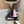 cc mule pink tweed sequin black patent calfskin