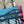 CD Zebra Book Tote Bag Blue Canvas 336519