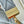 GO-14 MM 23 IN ECRUME GRAY QUILTED LAMBSKIN GOLD HARDWARE