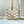GO-14 MM 23 IN WHITE BROWN QUILTED LAMBSKIN GOLD HARDWARE