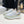 CHLOÉ NAMA SNEAKER 5 CM IN WHITE MIX GREEN CALFSKIN