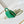 CC 24A Mini Top Handle 13cm Green Wax Leather Gold Hardware 238465