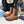ANKLE BOOTS IN CINNAMON BROWN CALFSKIN