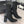 CC Short Boots 85mm Black Wool Mix Glossy Cowhide 938068