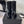 CC Short Boots 85mm Black Wool Mix Glossy Cowhide 938068