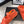 CC DAD SANDAL FIRE ORANGE LAMB FUR