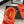 CC DAD SANDAL FIRE ORANGE LAMB FUR