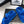 CC DAD SANDAL AZURE BLUE LAMB FUR