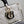 Lady D-Joy Bag 22 White Black Lambskin
