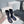 CC Rain Boot Dark Blue Black Rubber