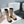 CC Rain Boot Beige Black Rubber