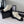 LOW-CUT BOOTS IN BLACK MIX WHITE CALFSKIN