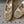 Miu 26s Ballerina Flats In Light Beige Mesh Calfskin With Rhinestones