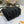 CD Medium Lady 24 Black Lambskin Black White Canvas