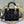 CD Medium Lady 24 Black Lambskin Black White Canvas