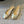 CD Ballet Slingback Pump 35mm In Gold Quilted Calfskin 997273