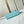NANO MADELEINE 21 IN SKY BLUE EMBOSSED CALFSKIN SILVER HARDWARE
