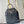MONTSOURIS VIBE PM BACKPACK 30 IN BLACK LAMBSKIN SILVER CHAIN
