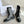 CD D-Unit Ankle Boot In Grey Mix Black Denim Fabric And Glossy Cowhide 105084