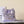 25C Hobo 22 Bag 19cm Violet Metalic Lambskin