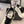 CC Sneaker In White Mix Black Cowhide 147102