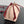 BV Concert Pouch 18.5cm Nude Red Lambskin