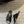 Loewe 25 Petal Belt Flat Sandals Black Sheepskin