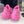 CHUNKY SNEAKERS IN PINK MIX BLACK POLYURETHANE, POLYESTER AND NYLON