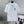 LV SHORT-SLEEVED SHIRT IN WHITE COTTON BLUE LOGO 238813