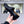HM Men's Loafer Black Calfskin 539688