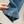 CD Ripped Straight Jeans Blue Cotton