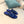 HM Men's Slide Blue Cowhide 567158