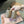 Miu 26s Ballerinas In Beige Mesh Fabric With Bow