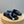 HM Men's Infra Slide Black Cowhide Suede 600000