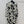 Celine Flower Dress Black mix White Silk