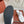 LP Flip Flops In White Lambskin Snake Embossing