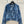 Fendi Flower Denim Jacket Blue cotton