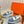 HM Denim Casual Loafer Blue White Cowhide Cloth 317068