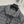 CD Knitted Short-sleeved Cardigan Jacket Gray Cotton Polyester