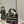 CD Glenflower Black 24 Lady Dior Bag Canvas 336727