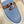HM Denim Loafer Blue Brown Cowhide Cloth 317047