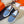 HM Denim Loafer Blue Brown Cowhide Cloth 317047