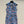 LV 25 Monogram Floral Denim Vest Dress Multicolor Cotton